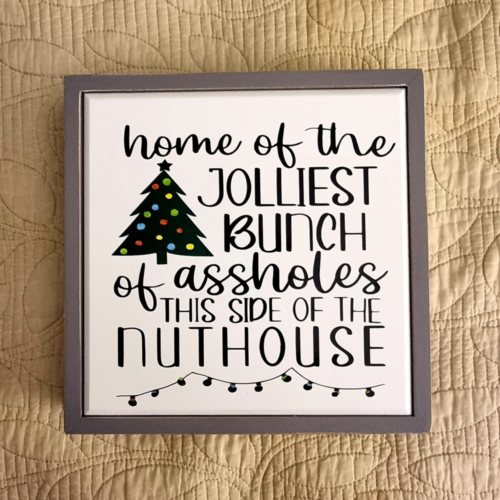 Handmade Sign 9x9
